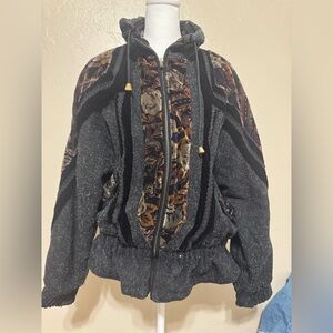 Vintage Otello Pelle Bomber Jacket